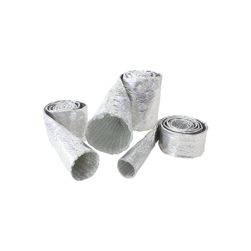 Aeroflow AF91-500X Aluminised Heat Sleeve - 1m - Silver