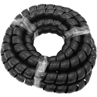 Aeroflow AF91-9809 23.9mm ID Spiral Wrap Black Cover - 1