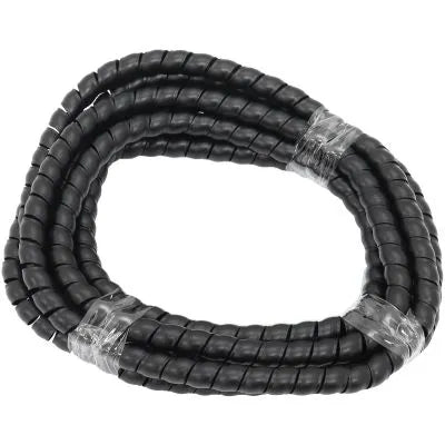Aeroflow AF91-9851 7.6mm ID Spiral Wrap Black Cover - 3.7