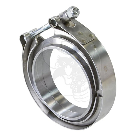 Aeroflow 45" V-Band Clamp Kit w/Alloy Weld-on Flanges