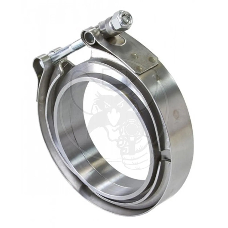 Aeroflow 4.5" V-Band Clamp Kit w/Stainless Steel Weld Flanges