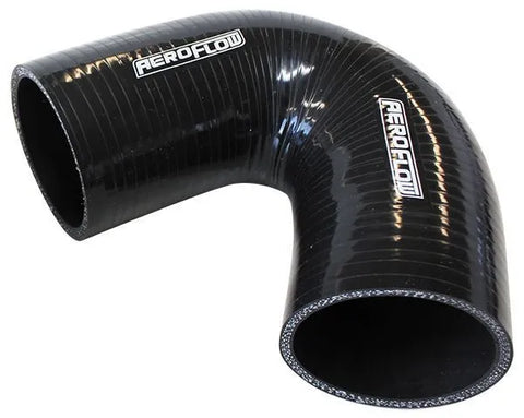 Aeroflow Gloss Black 135° Silicone Elbow Hose 2-1/4" 57mm I.D
