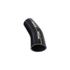 Aeroflow 23 Deg Silicone Hose Coupler - Black - 125mm Long 101mm