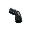 Aeroflow 67 Deg Silicone Hose Coupler - Black - 125mm Long