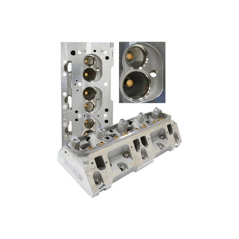 Aeroflow 179cc Aluminium Cylinder Heads w/63cc Chambers (SB Chrysler) — fits Chevrolet Camaro Gen 1 (image 2)