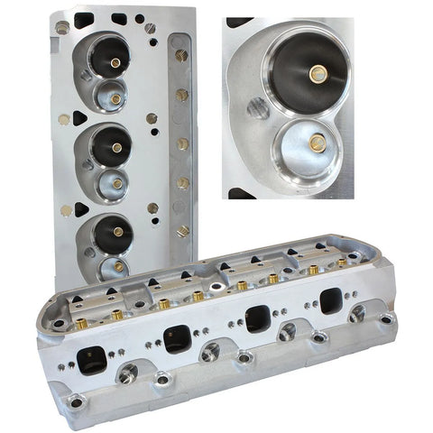 Aeroflow Aluminium Cylinder Heads 205cc w/58cc Chambers (SB Ford) — fits Chevrolet Camaro Gen 1