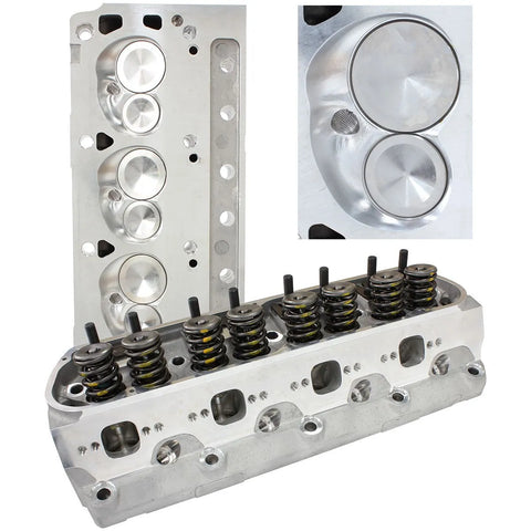 Aeroflow 205cc CNC Aluminium Cylinder Heads (SB Ford) — fits Chevrolet Camaro Gen 1