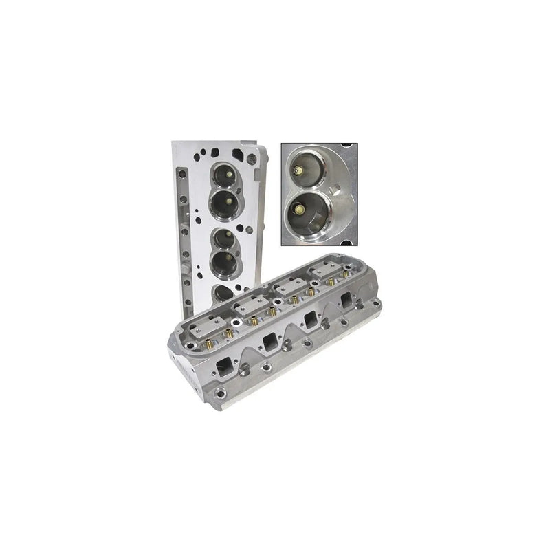 Aeroflow Aluminium Cylinder Heads w/60cc Chambers (SB Ford)