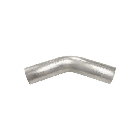 Aeroflow Stainless Steel 45 Deg Mandrel Bend - 2" O.D / 0.65" Wall / 6" Leg