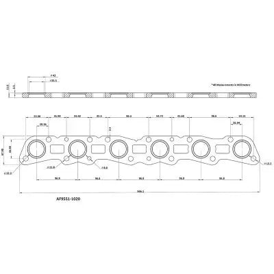 Aeroflow Stainless Steel Header Flange (RB20/RB25/RB26)