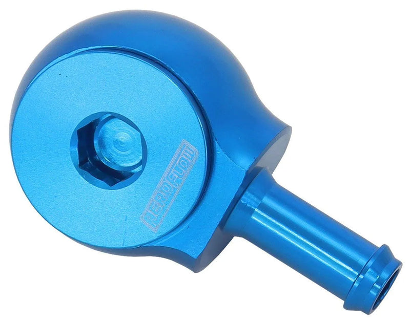 Aeroflow 90° Low Profile -8ORB to 3/8" Barb