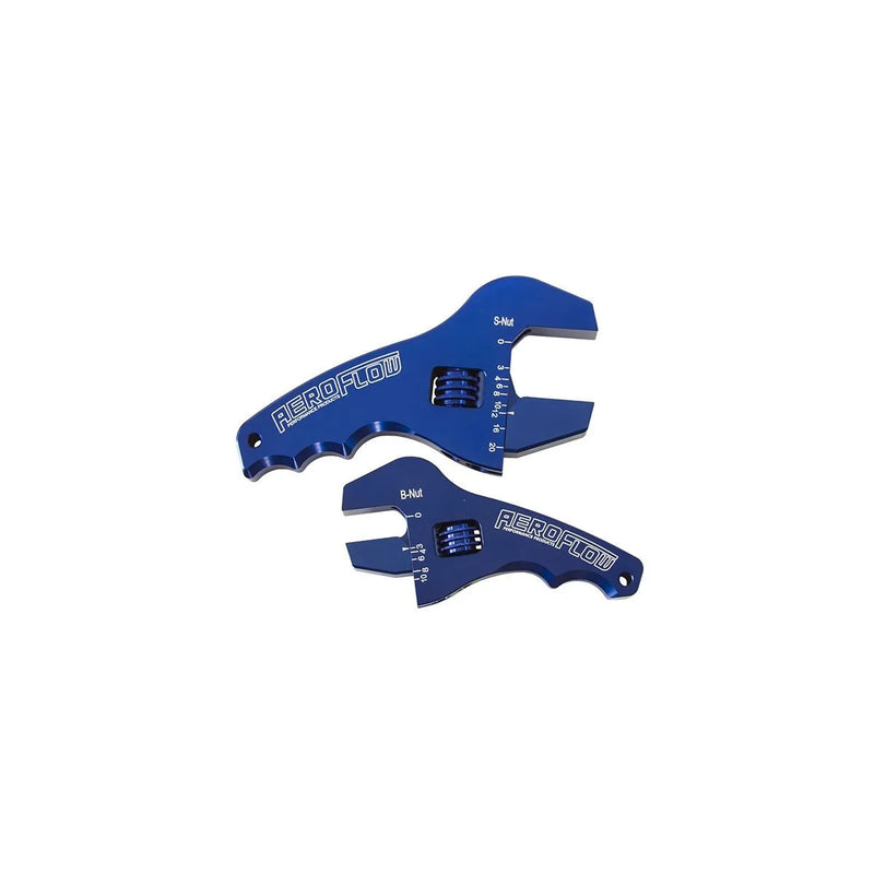 Aeroflow Adjustable Grip AN Wrench Kit - 3.5" and 4.5" Handle