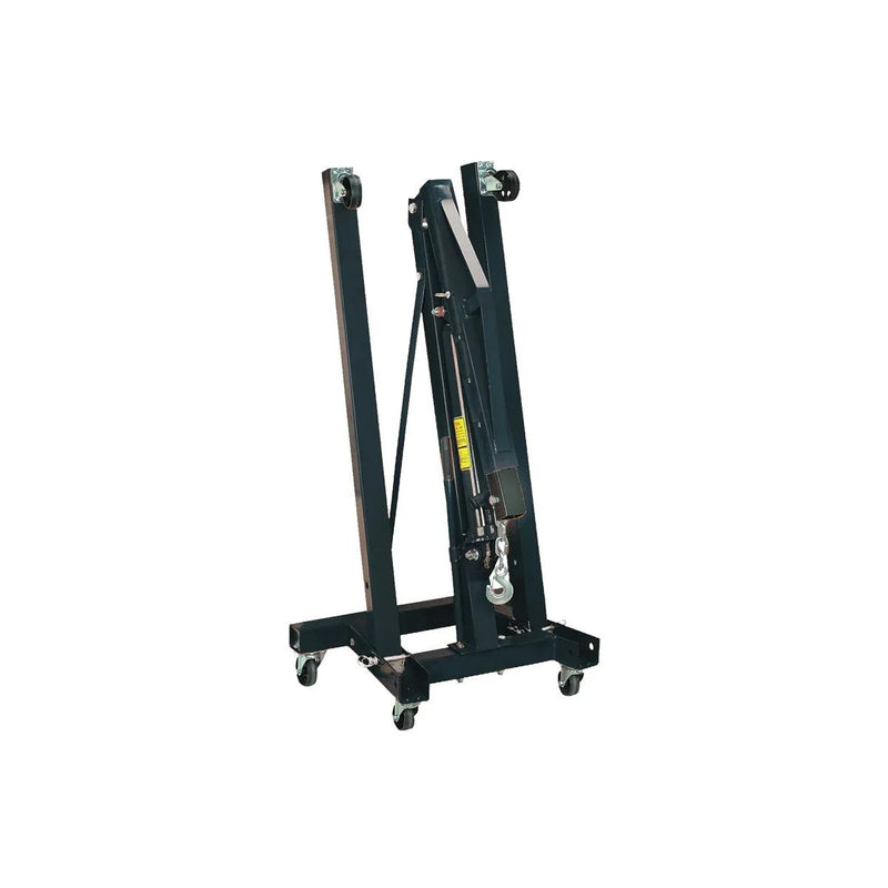 Aeroflow Heavy Duty Foldable Engine Hoist - 2 Tonne - Black