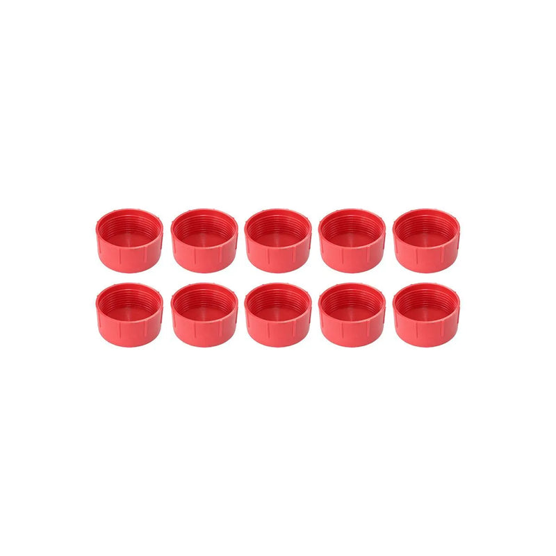 Aeroflow Female Plastic Block Off Caps -12AN - 10 Pack
