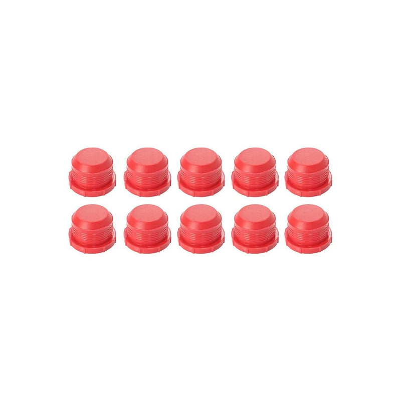 Aeroflow Male Plastic Block Off Caps -10AN - 10 Pack