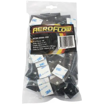 Aeroflow AF98-9998-100-XPX Cable Tie Self Adhesive Mount