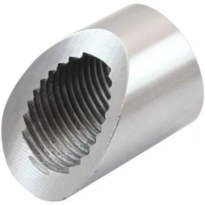 Aeroflow AF987 45 Degree Angled & Notched Weld-On M18 x
