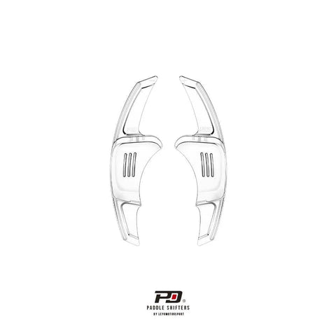 Leyo Motorsport Clear Paddle Shift Extension (Golf MK8 19-24) — fits Volkswagen Golf Gti