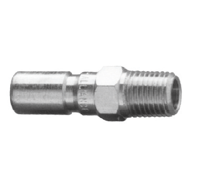 Industrial Air Tools Male Thread Hyflo Plug 1/4in. BSP