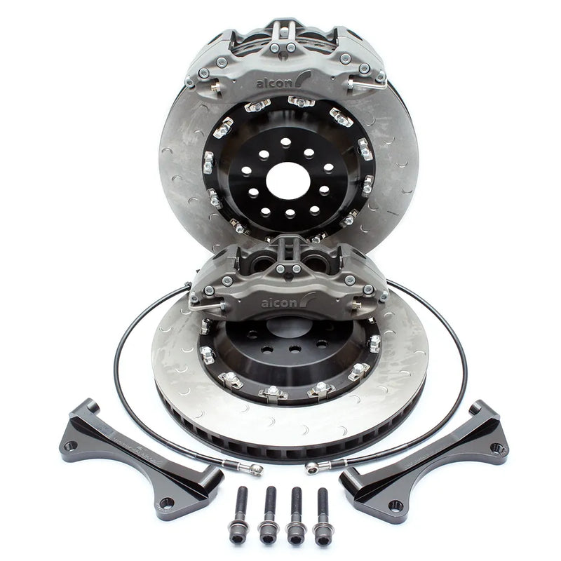 Alcon Front Bolt On Big Brake Kit (Civic EK Inc Type-R) — fits Honda Civic Type
