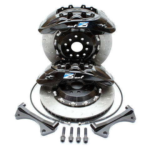 Alcon Front Bolt On Big Brake Kit CAR70 W/DBA 380x32mm (3-Series E46/Z4 E85 E89) - Black