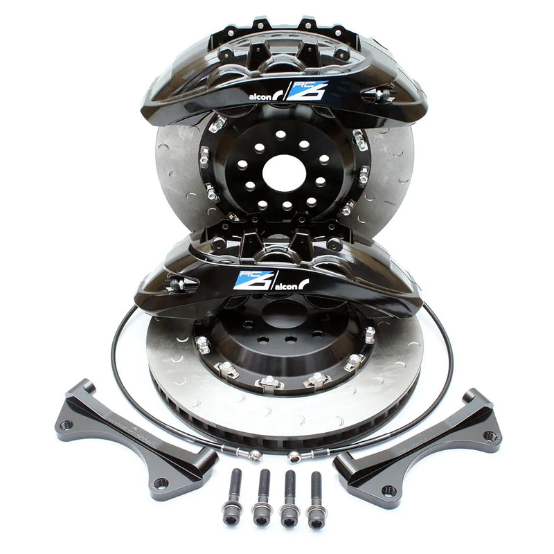 Alcon Front Bolt On Big Brake Kit CAR70 W/DBA 380x32mm (3-Series E46/Z4 E85 E89) - Black