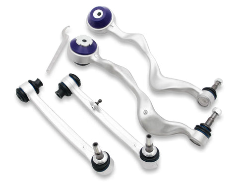 SuperPro Control And Radius Alloy Arm Kit - Front (BMW 1-Series/3-Series) — fits BMW M3 E90 E92