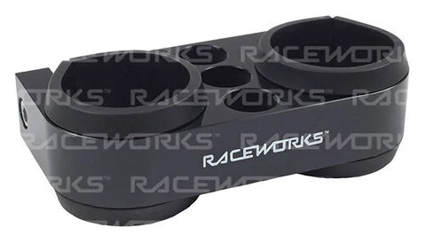 Raceworks Billet Billet Twin Pump Bracket - Suits 044