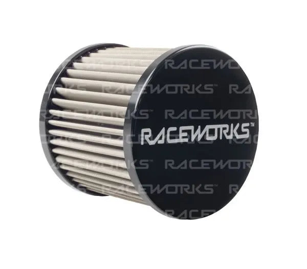 Raceworks Catch Can Breather AN-12 - Black