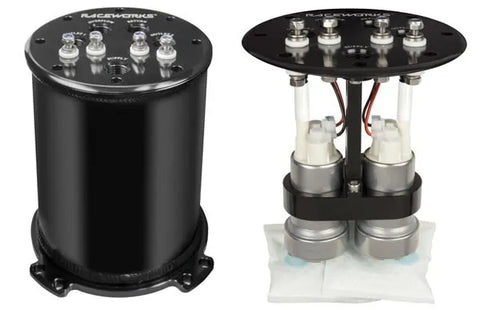 Raceworks 2.8L Surge Tank - No Pumps Included