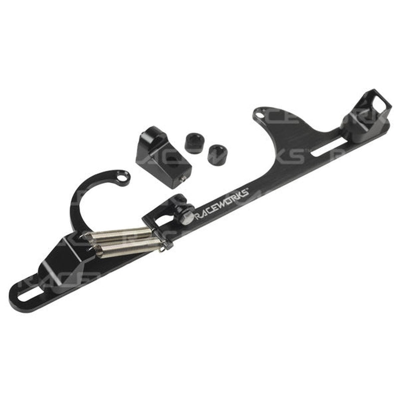 Raceworks 4500 Carby Throttle Cable Bracket