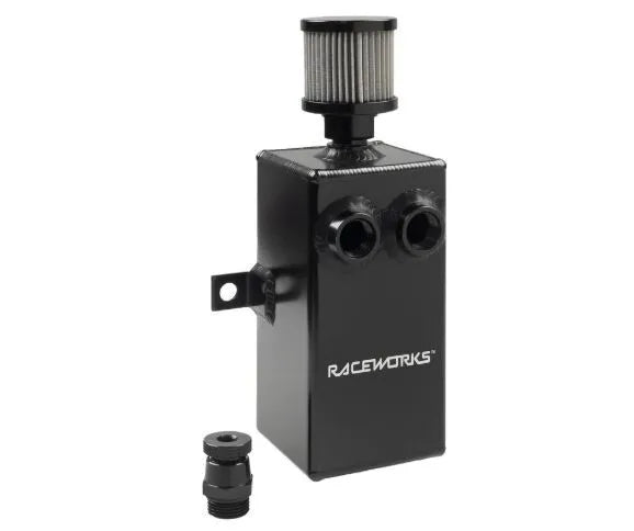 Raceworks Aluminium Catch Can with Drain Tap 1L