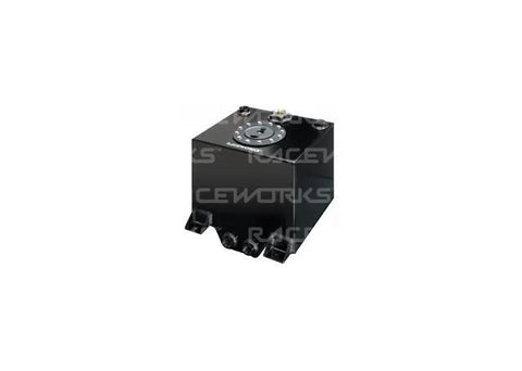 Raceworks 19L/5 Gallons Sumped Fuel Cell Tank 4x AN-10 ORB Black