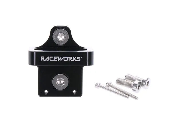 Raceworks 3 Port Solenoid Black Billet Mount