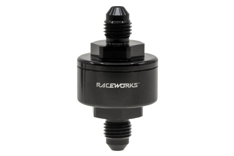 Raceworks ALY-183BK AN-4 Turbo Oil Feed Filter