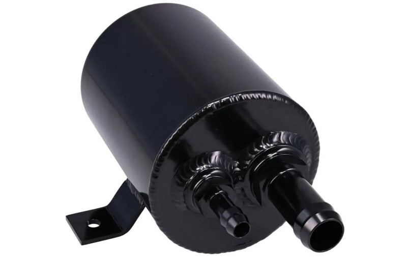 Raceworks Round Power Steering Reservoir - Black