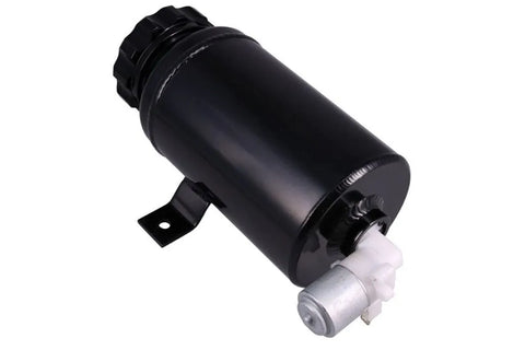 Raceworks Round Washer Bottle Tank With Pump 1L - Black