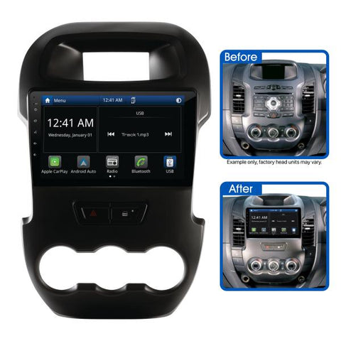 Aerpro 9In Multimedia Receiver To Suit Ford Ranger Px