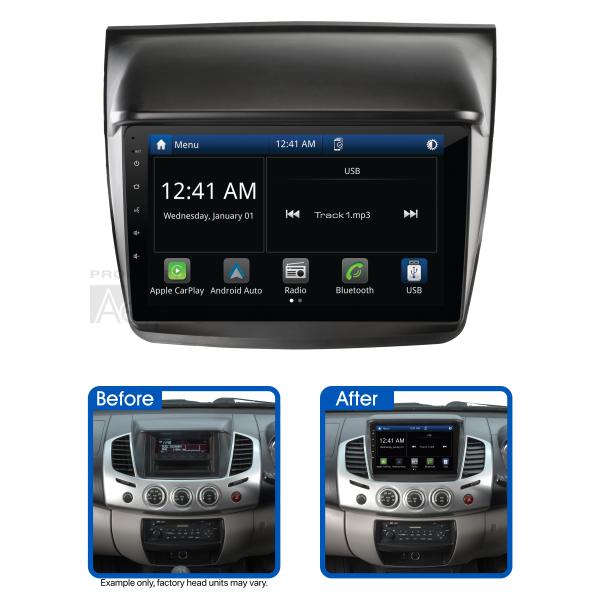 Aerpro 9In Multimedia Receiver To Suit Mitsubishi Triton