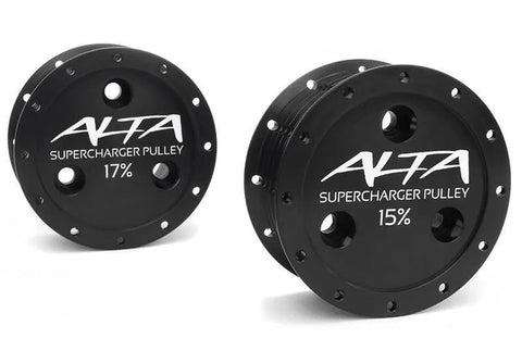 Alta Supercharger Pulley (Mini R53) - 17% Pulley — fits Mini Convertible R52