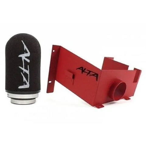 Alta Cold Air Intake for Automatic - No Silicone (Mini R53) - Red — fits Mini Convertible R52
