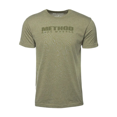 Method Race Wheels Tee Brand Logo Military - Green