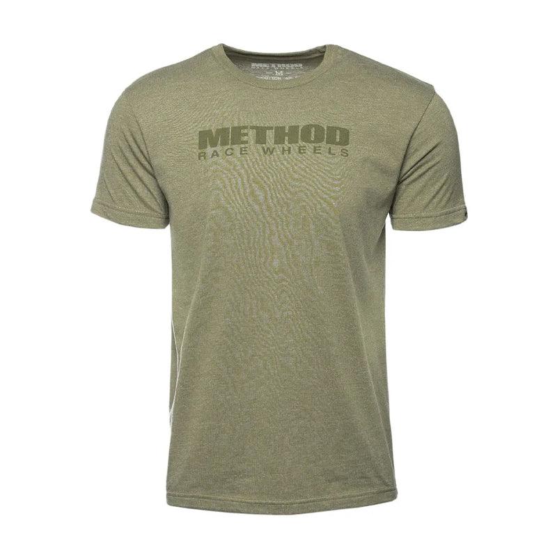 Method Race Wheels Tee Brand Logo Military - Green