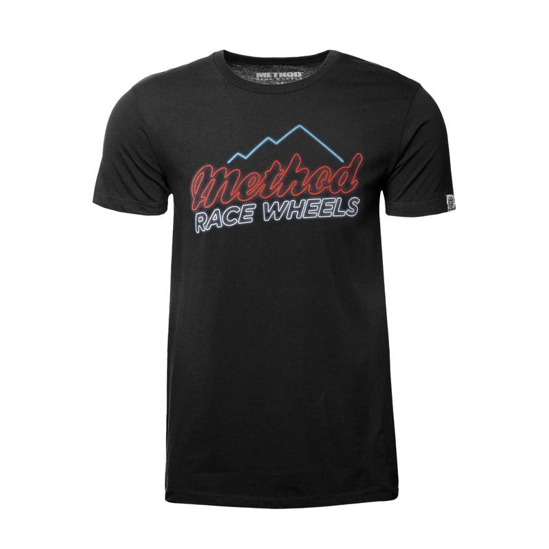 Method Race Wheels Tee Neon Mountain - Black