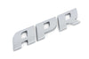 APR Badge - Matte Silver Badge in Matte Silver