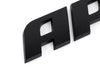 APR Badge - Satin Black Badge in Satin Black