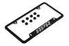 APR License Plate Frame - Thick, Black w/ Hiders license plate frames and vanity plates are the perfect addition for any tuned vehicle!