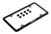 APR License Plate Frame - Slim, Black w/ Hiders license plate frames and vanity plates are the perfect addition for any tuned vehicle!