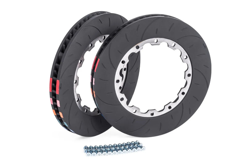 APR Brakes - 350x34mm 2 Piece - Replacement Rings and Hardware Fits 6 Piston Brakes. Direct replacement 350x34mm brake discs.