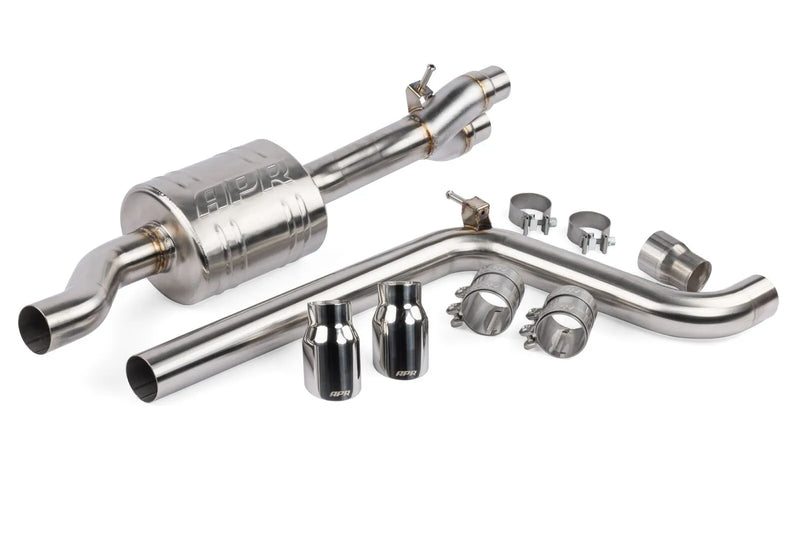 APR CBK0046 Catback Exhaust System - Polo GTI AW Fits